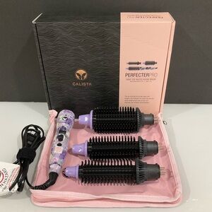 Calista Perfecter Pro Swap Top Heated Round Brush .75" 1" 1.5" Purple Bo…